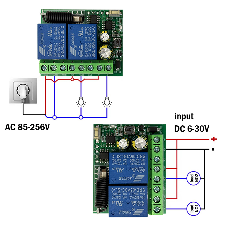 10A Relay Receiver Module 433M - 433Mhz Receiver Module review and price
