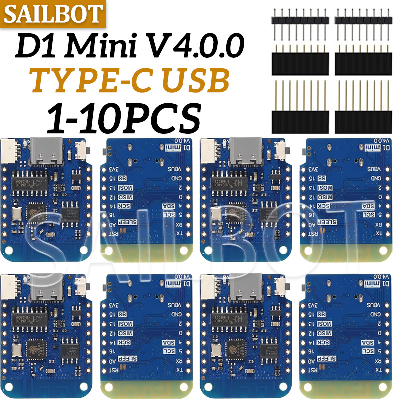1-10PCS WeMos D1 Mini ESP8266  - Esp8266 Nodemcu Board review and price